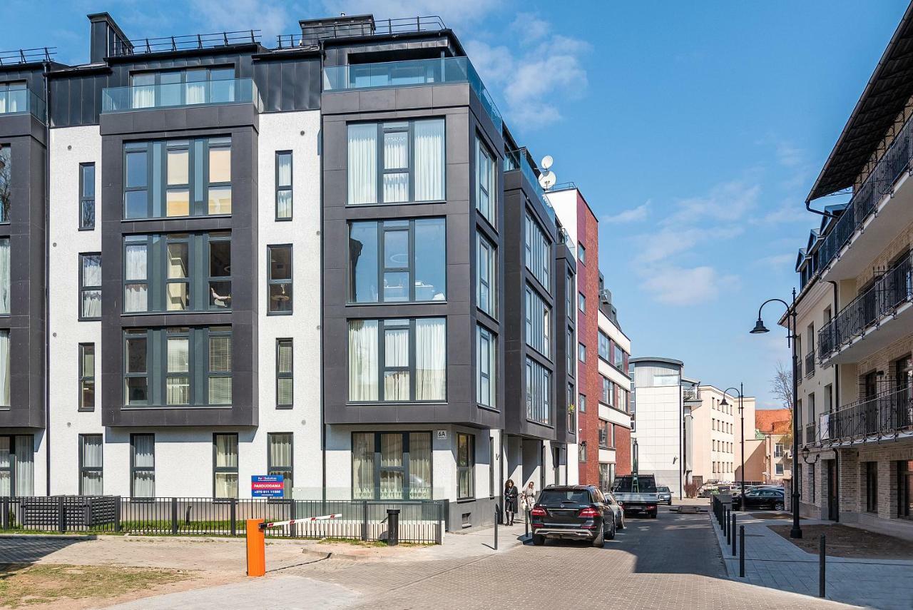 Happy Inn Gold Studio, Self Check-In, Parking In The Underground Garage Вилнюс Екстериор снимка