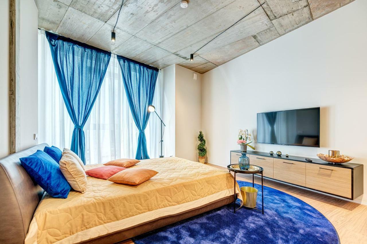Happy Inn Gold Studio, Self Check-In, Parking In The Underground Garage Вилнюс Екстериор снимка